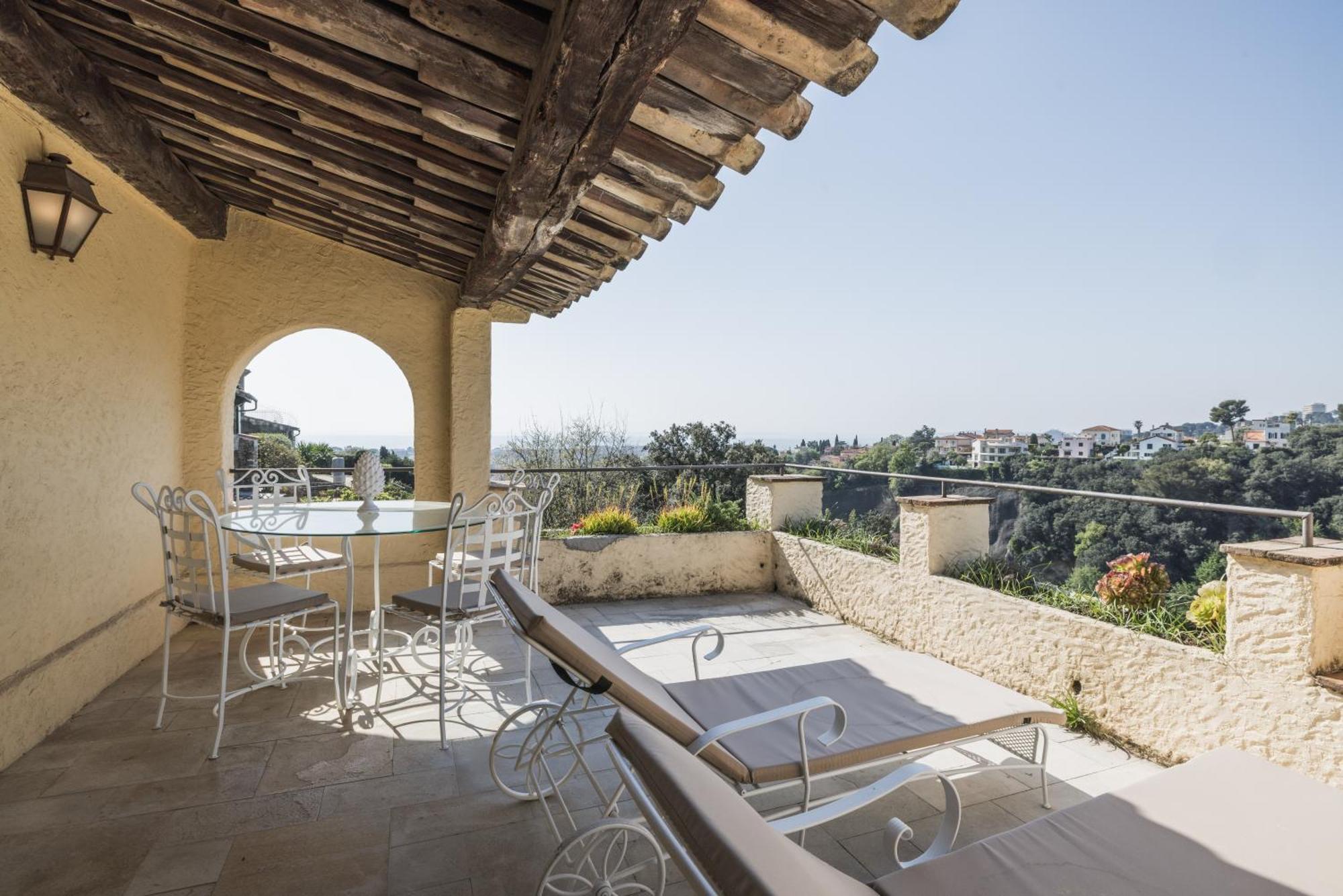 Chateau Le Cagnard Cagnes-sur-Mer Zewnętrze zdjęcie